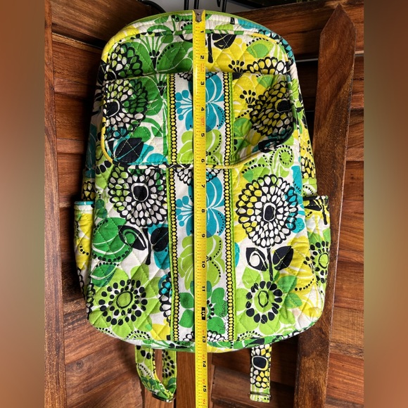 Vera Bradley Bags Vera Bradley Quilted Backpack In The Awesome Limes Up Series Poshmark